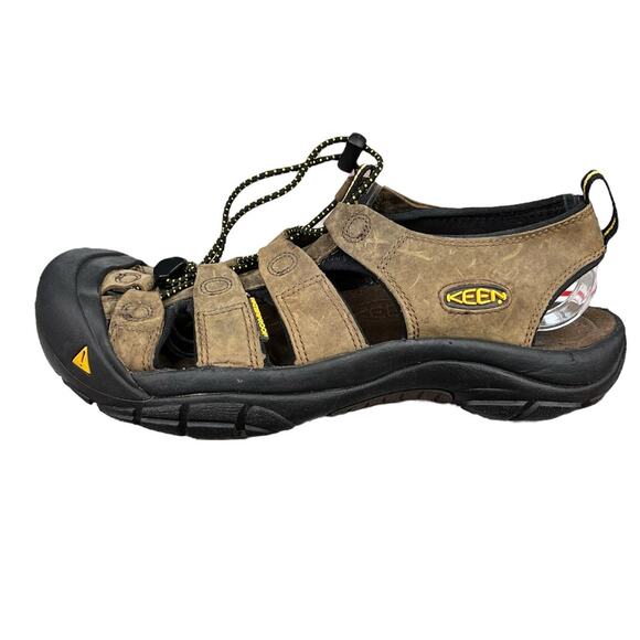 Keen Mens Brown Newport Leather Strappy Trail Hiking Sandal Size US 9 main image 6